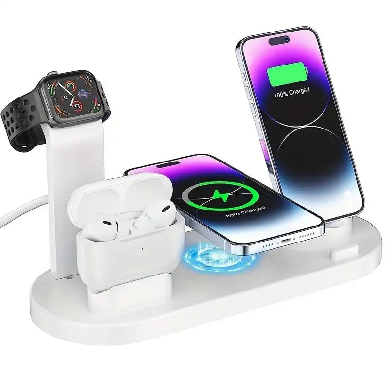 3 IN 1 WIRELESS CHARGER - SMARTPHONE, SMARTWATCH AND AIRPODS