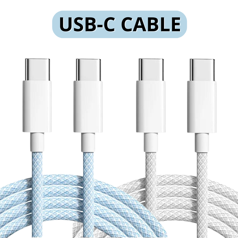 USB-C CABLE - MULTIPLE COLORS